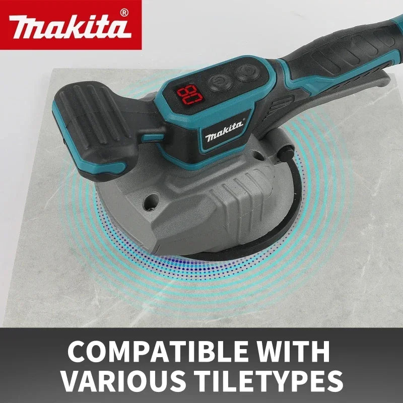 Makita Tile Vibration Leveling Machine 5-SPEED Adjustable Cordless Tile Installation Tool Wall Floor Power Tool For 18V Battery