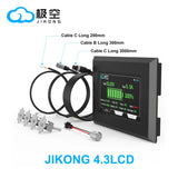 JIKONG BMS 4.3 Inch Screen Display with A 3500mm Cable and 4 Fixing Screws for JIKONG JK BMS