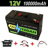 12V 220AH Lithium Battery with Built-in BMS Fit for Home Storage RV Off-Grid System Solar Power System Marine