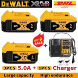 DeWALT 100% Original Battery 20V/60V 9000mAh MAX FlexVolt for DCB200 DCB205 DCB206 DCB209 DCB182 Power Tool Battery Air Transpor