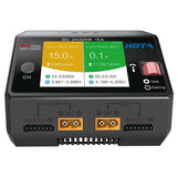HOTA D6 Dual Smart Charger DC650W 15A Built-in Micro USB for Lipo LiIon NiMH Battery with iPhone Samsung