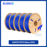 ELEGOO 4KG/5KG/10KG 1.75mm Rapid PETG Filament