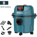 High Power Cordless Industrial Wet Dry Vacuum Cleaner Strong Suction Drum Canister for Construction Cleanup Warehouse Car Wash