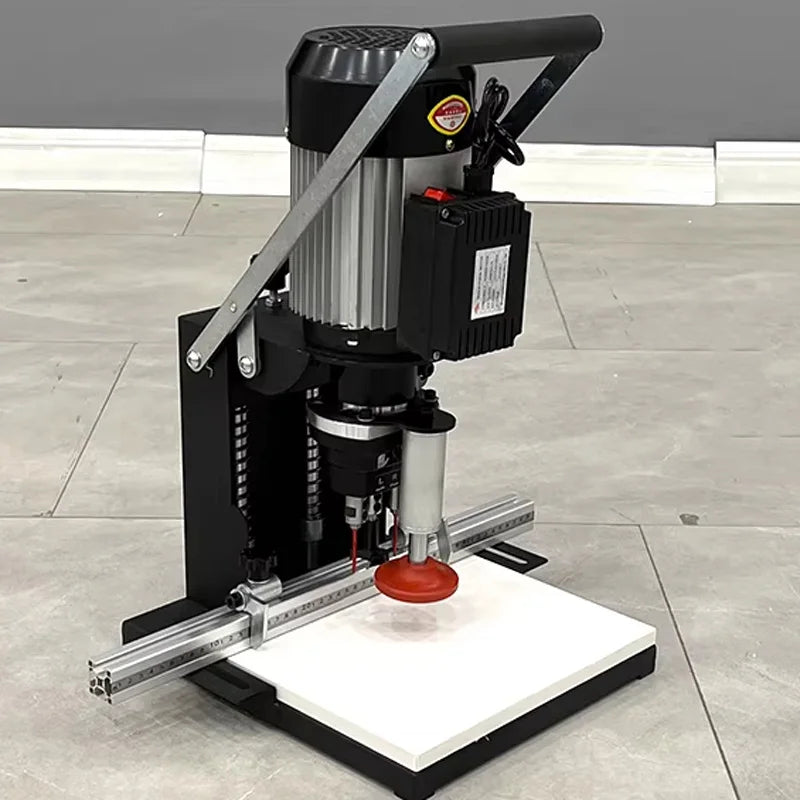 Automatic Start-Stop Handheld Hinge Drill Single-Head Hinge Drilling Machine Automatic Vertical Panel Hinge Boring Machine