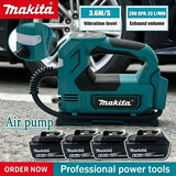 Makita for Cars & Motorcycles brushless air Pump Cordless Air Inflator: Portable Tyre Pump with Digital Display Power Tool