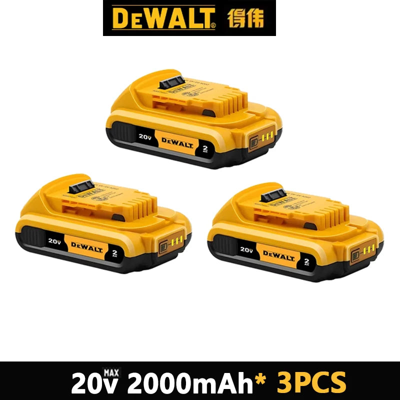 DeWALT MAX FlexVolt 20V/60V Original Battery 6Ah 9Ah Compatible with DCB606 DCB205 DCB206 DCB209 DCB182 Power Tool for 20V Tools