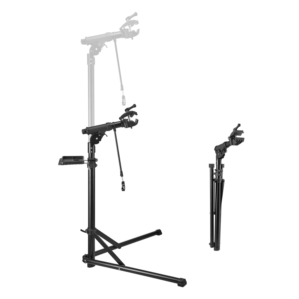 SucceBuy Bike Repair Stand 66/85/88/110lb Heavy-duty Bicycle Work Stand Foldable Bicycle Maintenance Rack for Mountain&Road Bike