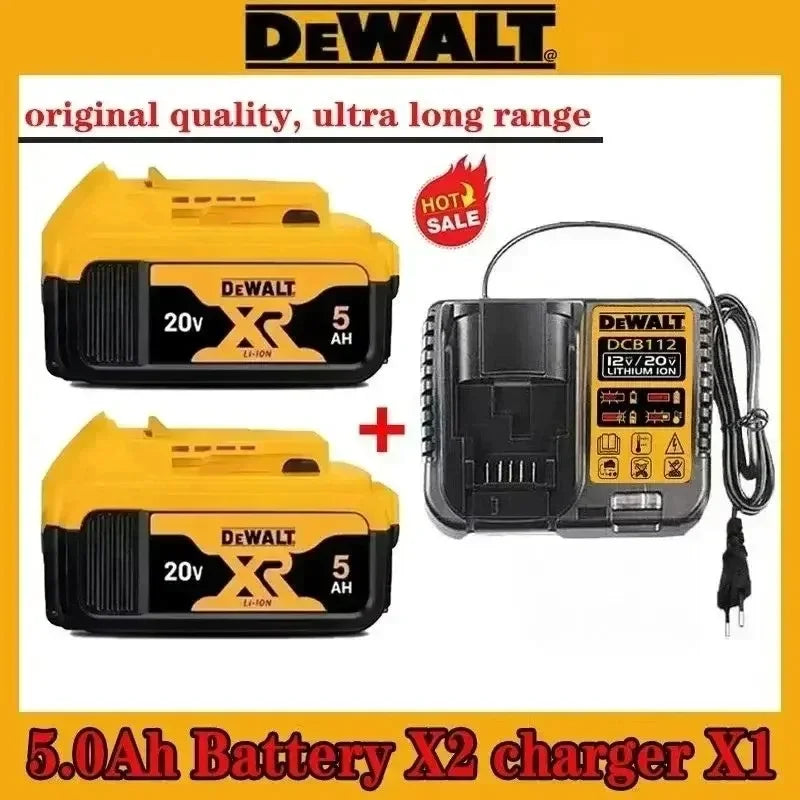DeWalt 20V 6.0Ah MAX Battery Power Tool Replacement for DeWalt DCB184 DCB181 DCB182 DCB200 cordless drill 20v Battery