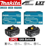 100% Original Style 18V 6.0Ah Rechargeable Battery Use Power Tool Battery Compatible With Makita BL1830 BL1860B Cordless Tools