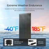 Renogy 200W ShadowFlux Anti-Shading N-Type Solar Panel, 12V 200 Watt Solar Panel 25% High-Efficiency, PV Module Power Charger