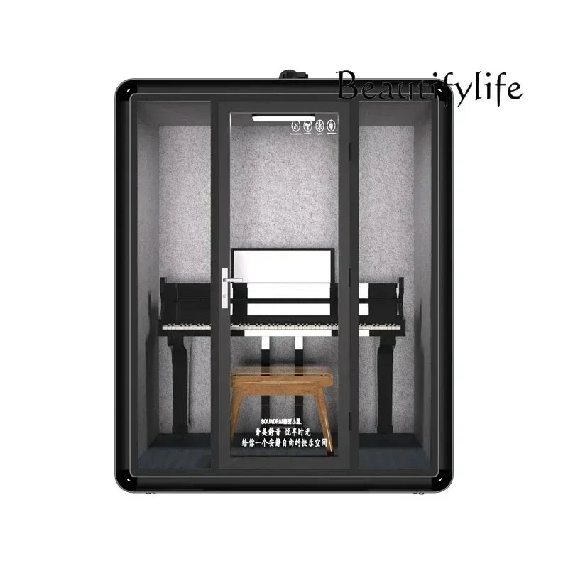 catio outdoor cat enclosure Y indoor recording studio, piano room, singing practice, silent soundproof room   Soundproof room, h