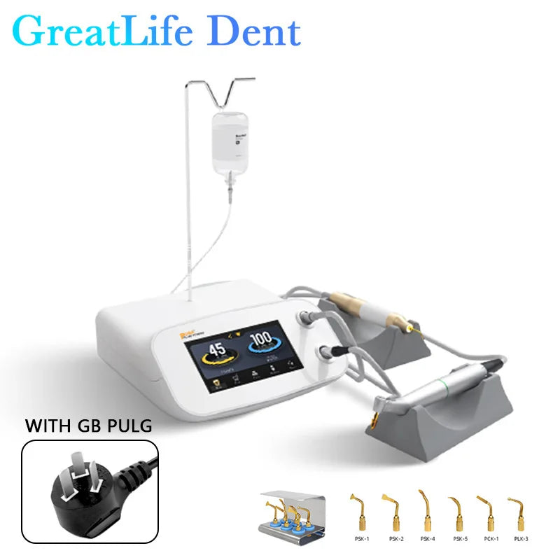 GCC MX EU SA AE Stock Dental Piezo Surgery & Implant Motor 2 in1 SURGIC TOUCH Surgical Drilling Piezosurgery Bone Cutter Device