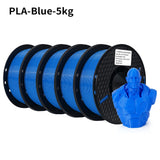 KingRoon 5KG 10KG PLA PETG Filament 1.75mm 3D Printer Plastic No Bubble Spool 3D Printing Materials for 3D Printers