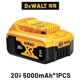 100% Original 20V 5.0Ah 6.0Ah 9.0Ah Battery Power Tool Replacement for DeWalt DCB184 DCB181 DCB182 DCB200 60V 9Ah Battery.
