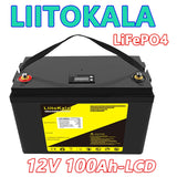 LiitoKala 12V 300Ah 200Ah LiFePO4 Battery 100Ah 120Ah 150Ah Campers Waterproof Golf Cart Battery Off-Road Off-grid Solar Energy