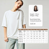 Amii Short Sleeve Tee 2026 Summer New Embroidered Round Neck Drop Shoulder Women's T-Shirt Casual Versatile Top Female 12652006