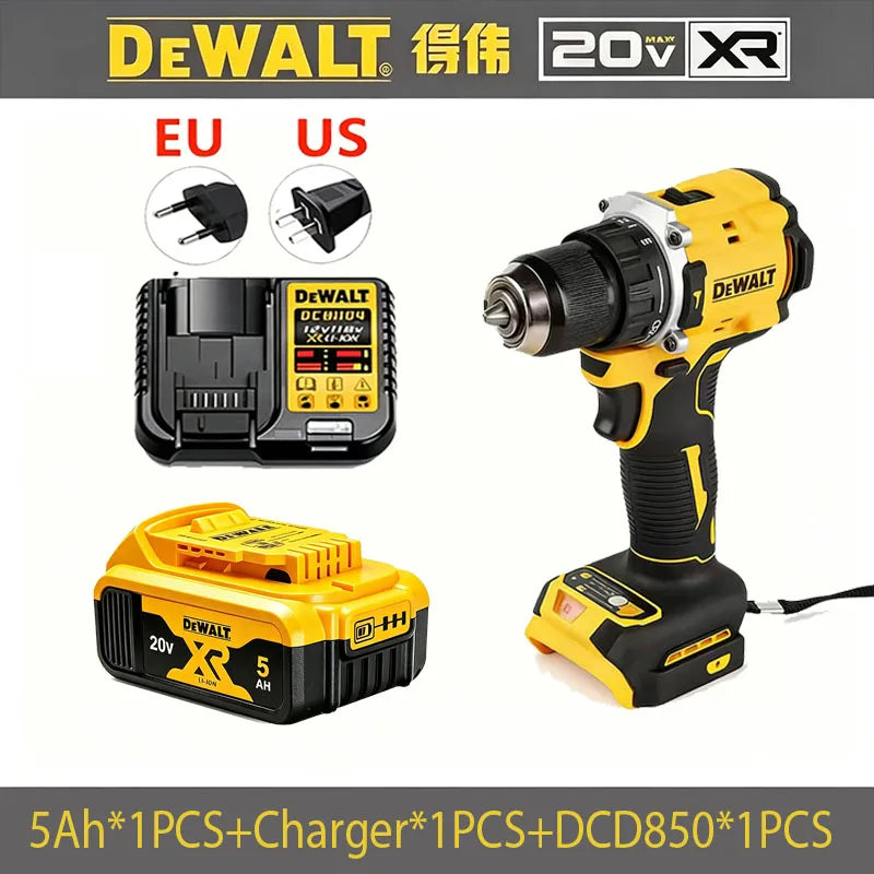 100% Original 20V 6.0Ah MAX Battery Power Tool Replacement For DeWalt DCB184 DCB181 DCB182 DCB200 20V 5A 6A 18Volt 20v Battery.