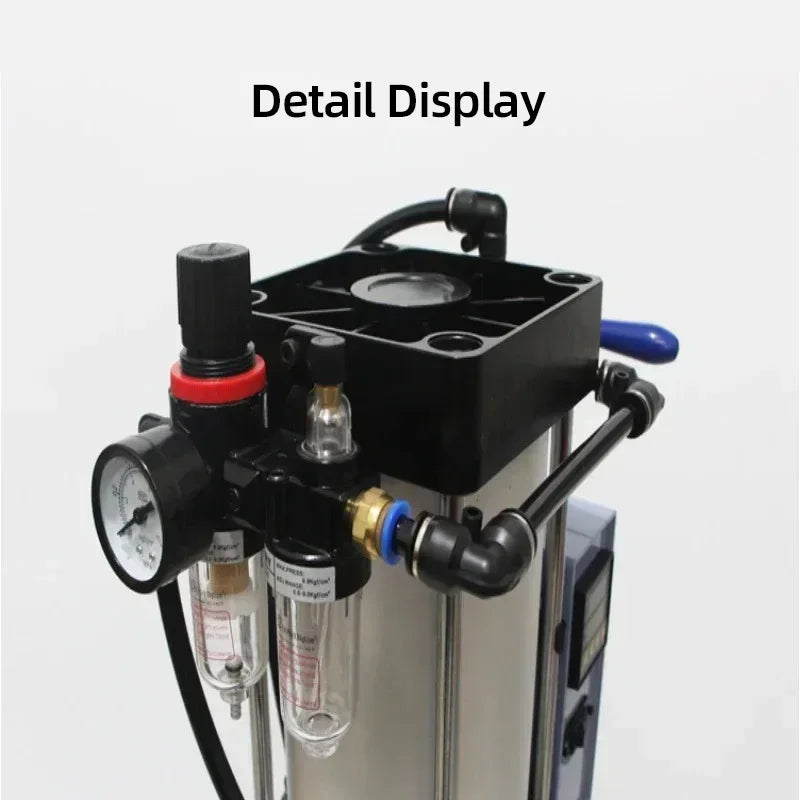 50g Desktop Vertical Injection Molding Machine 110V/220V Laboratory Small Injection Machine Plastic Heating Molding Equipment