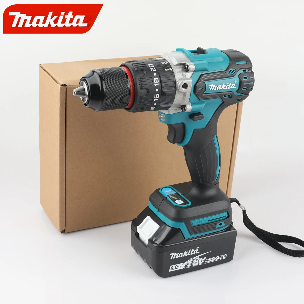 MAKITA Electric Goddess DDF487 18V Cordless Brushless Impact Drill, 13mm, 1700rpm, Small Screwdriver, LXT Power Tool