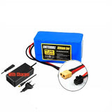 24V 7S3P 18650 Li-Ion Battery Pack Lithium Batteries for Electric Motor Bicycle Ebike Sccooter Toys Drill With 2A Charger