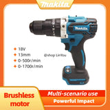 MAKITA 18V lithium electric rechargeable hand drill  DDF487 13mm without battery