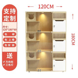 Cat Cage Cat Villa Cat Nest Cattery Pet Display Cabinet Delivery Room Pet Shop
