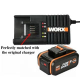 for worx 20V4.0/6.0/8.0/10.0Ah Lithium battery Rechargeable WA3553 WA3551 WA3553.1 WA3570 for All WORX Electric and Garden Tools