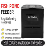 2026 Industrial Fish Farm Automatic Fish Feeder Pond in Aquaculture/Recirculating Pool Water System Automatic Fish Feeder