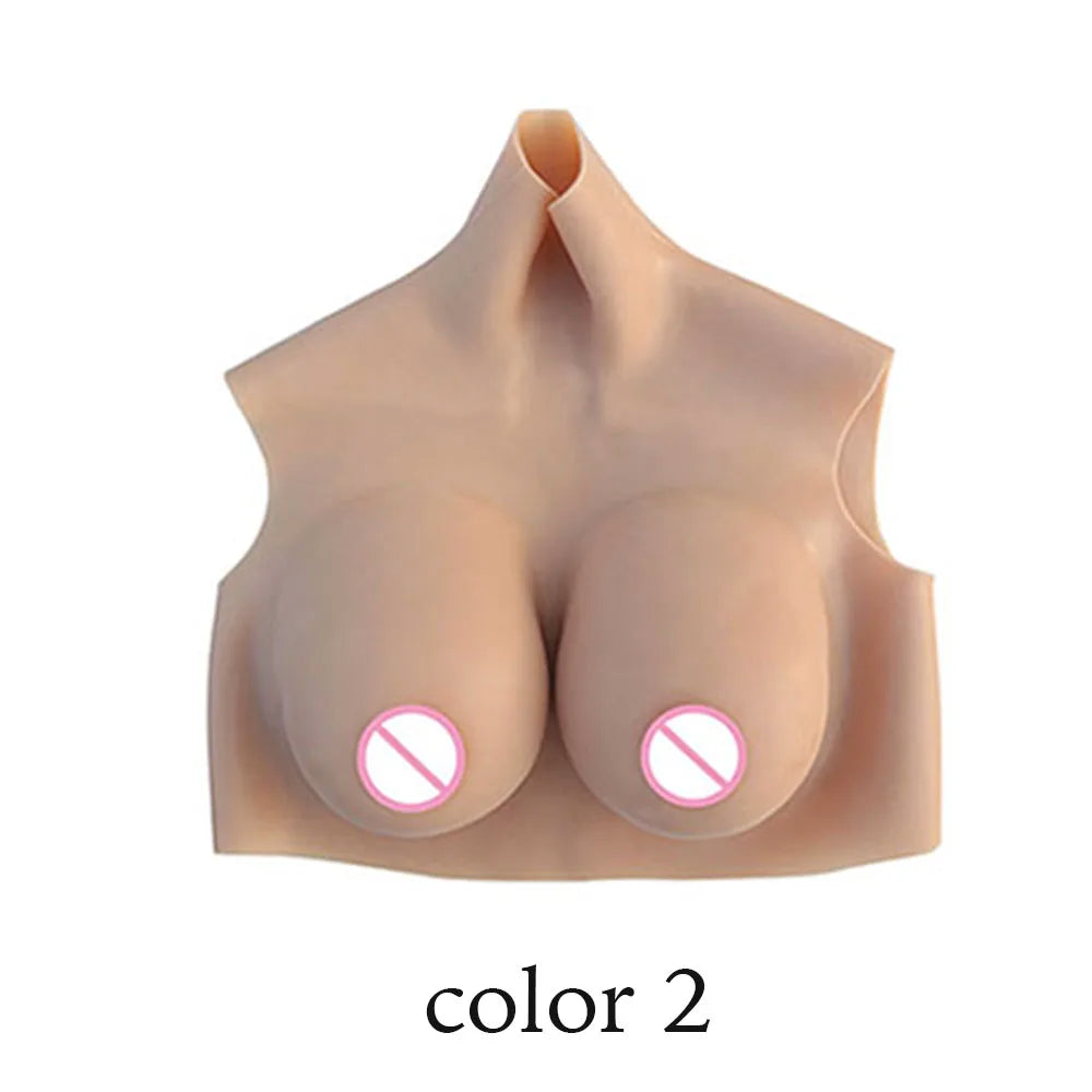 Crossdresser Silicone Fake Women Body Boobs Breast Forms Lightweight Version Thin Version Cosplay Drag Queen Cross Dressing