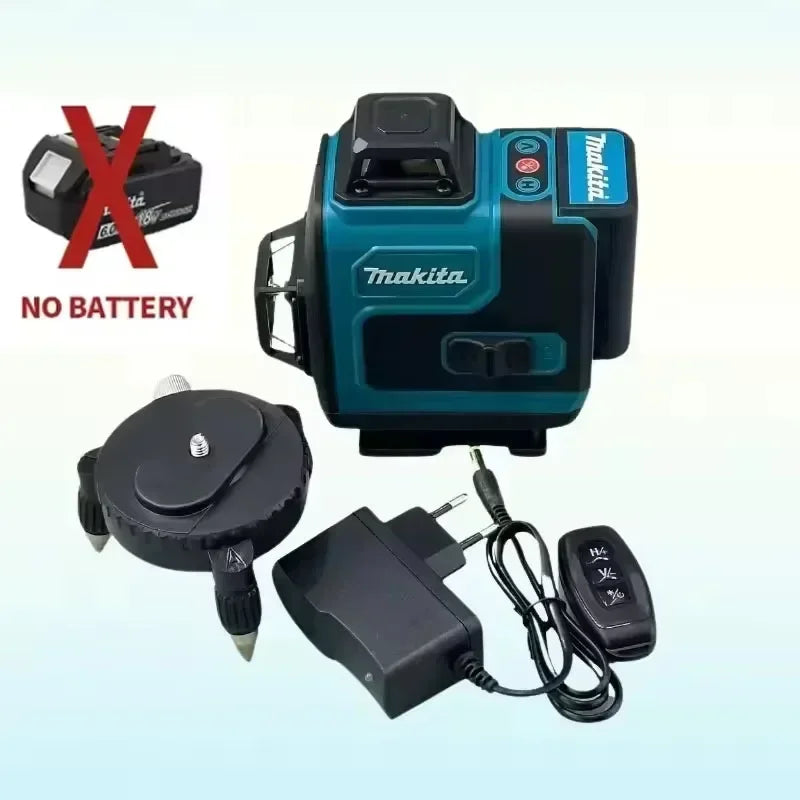 Makita  360 Horizontal Vertical 16-Line Cross Level High-Precision Portable Tool High-Precision Green Light Laser  Wall-Mounted