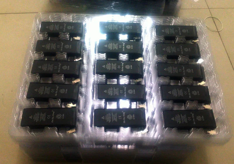 10pcs/Lot 0 Cycle Mobile Phone Battery For iPhone 4 4S 5 5S 5C SE 6 6S 7 8 Plus X XR XS 11 12 13 Pro Max SE2 12 13Mini