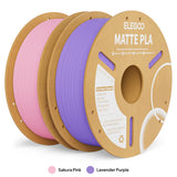 ELEGOO Multiple-Color Matte PLA Filament 1.75mm 2KG/4KG/5KG/10KG For EU US