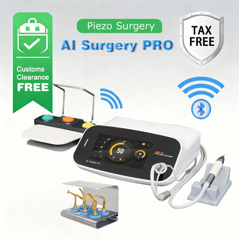 Xinding Dental Pizosurgery Piezo Bone Cutter Equipment Ultrasonic Bone Surgery Machine Piezotome with 7-Inch HD Touch Screen