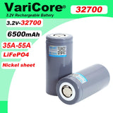 VariCore 3.2V 32700 6500mAh LiFePO4 Battery 35A Continuous Discharge Maximum 55A High Power Battery