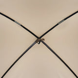 Screen House Tent, 6 x 6 ft, 4-6 Person Pop Up Screen Tent with Extended Awning, Portable Screened in Canopy with Carry Bag, Net
