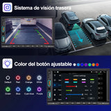 LEHX IPS Touch Screen 7inch 2din Car Radio Carplay Android Auto Bluetooth FM Auxiliary Input Mirror Link Multimedia Player