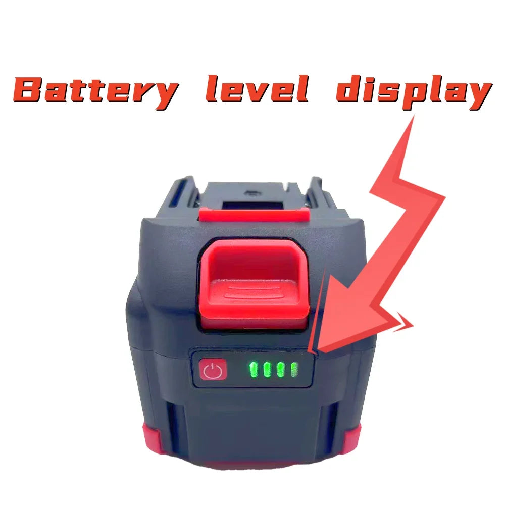 21V 19.0Ah 5S3P New Enhanced Large Capacity Electric Tool Battery Replacement, Suitable for Makita Electric Screwdriver Drill
