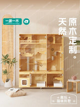 Cat Chamfer Home Cattery Luxury Cat Nest Large Space Cat Cage