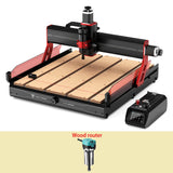 Twotrees 500W CNC Router TTC6050 CNC Engraver DIY Woodwork 600x500mm Laser Engraving Machine For Wood PVC PCB Glass DMF Metal