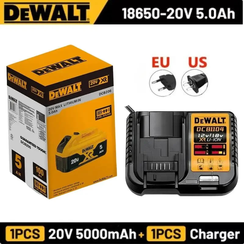 6Ah 9Ah DeWALT 100% Original Battery 20V/60V MAX FlexVolt for DCB606 DCB205 DCB206 DCB209 DCB182 Power Tool with Battery