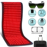 Updated Red Light Therapy Heating Pad for Body Device Cushion Mat Waist Back Shoulder Muscle Pain Relief Relax Infrared Light