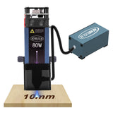AENBUSLM 40W 80W Laser Module 450nm TTL/ PWM Laser Head Blue Laser for CNC Laser Engraving Cutting Machine Wood Working DIY Tool