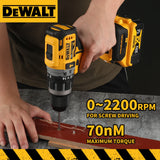 DEWALT 796 18V Brushless High Torque Impact Screwdriver Portable for Home Improvement DIY & Professional Work