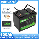 VariCore 12V/12.8v 340Ah 360Ah 180Ah 120Ah 100Ah 4s LiFePO4 Battery Lithium Iron Phosphate Batteries for RV Golf Cart Tax Free