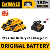 DEWALT 100% Original 20V 5AH Power Tool Battery 60V 9AH Flexvolt Battery Charger Combo DCB206 DCB205 DCB202 DCB609 DCB200 DCB184