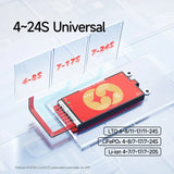DALY BMS 12V 24V 100A Smart BMS 4S-8S with BT Function 1A Active Balance BMS for LiFePO4 Lithium Ion Battery RS485 CAN