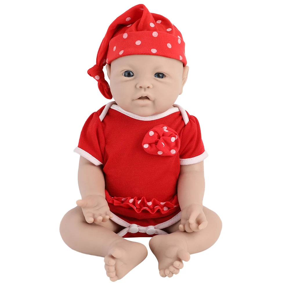 Authentic 100% Silicone Unpainted Reborn Baby Dolls Shipped from USA Warehouse Wholesale Realistic Baby Dolls for Kids Bebe Toys