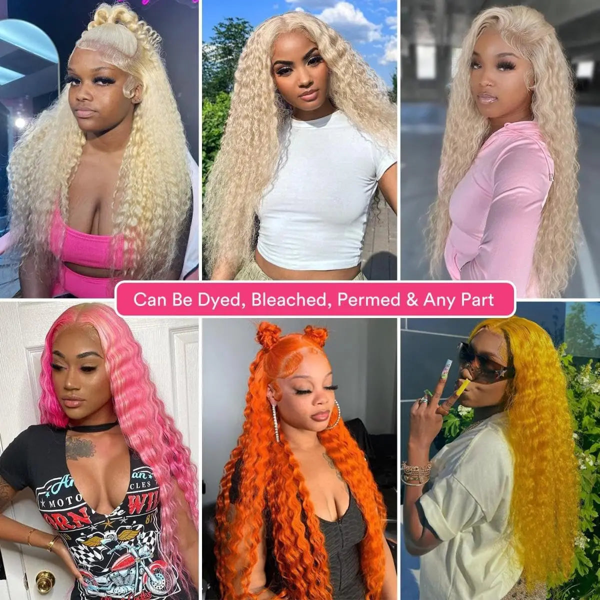 30 Inch 613 Lace Front Wig Human Hair Blonde Wig Human Hair 613 Deep