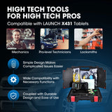 LAUNCH X431 X-PROG3 Car Key Programmer Immobilizer Smart Keys Remote Key programmer tool For X431 PAD 7 PRO5