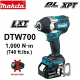 Makita Brushless DTW700 Cordless Electric Impact Wrench 1/2 Inch 18V Battery Compatible Power Tool for Automotive Repair